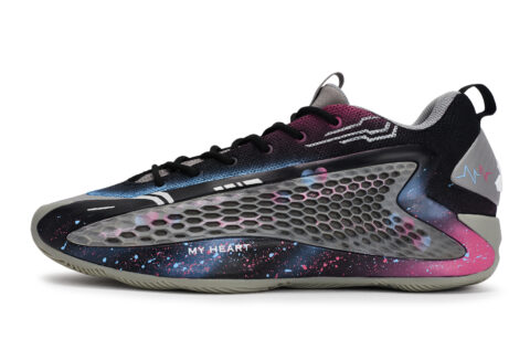 Adidas A.E. 1 Basketball Shoes Unisex Low Top Black/Gray/Pink/Blue