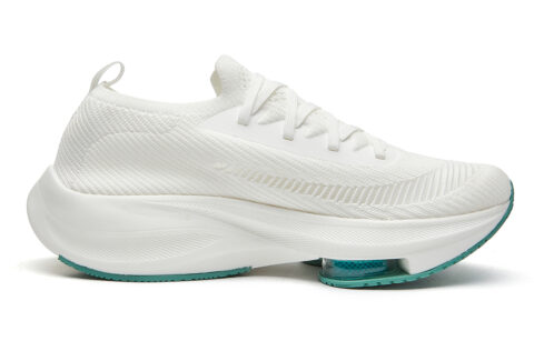 VOIT Running Shoes Unisex Low Top White/Green