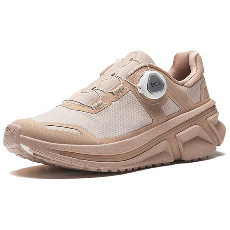 ANTA Champion Honor 3 Running Shoes Women’s Low Top Gray Khaki Color