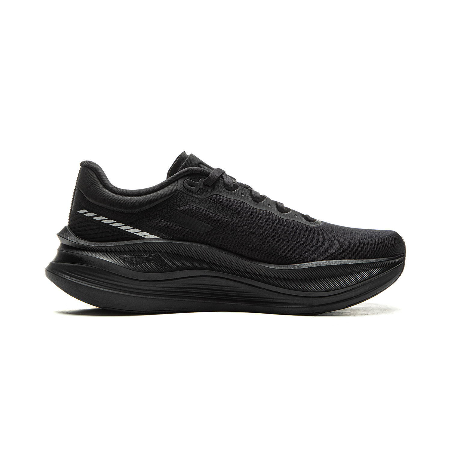 Li Ning Yueying 5pro Low top BOOM Technology Casual Long Distance Running Sprint Running Shoes Men’s Black