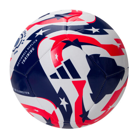 Adidas Size 5 Ball Soccer Ball Unisex Blue Red