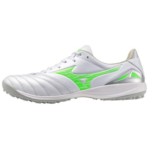 Mizuno Morelia Neo 4 Slip Resistant Abrasion Resistant Soccer Shoes Men’s White Green