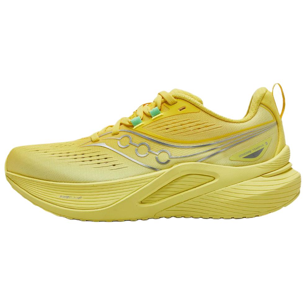 Saucony Tempus TanTu 3 Breathable Support Lightweight Rebound Running Shoes Women’s Yellow