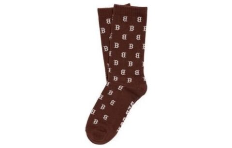 MLB D.Brown Crew Socks All Unisex Brown