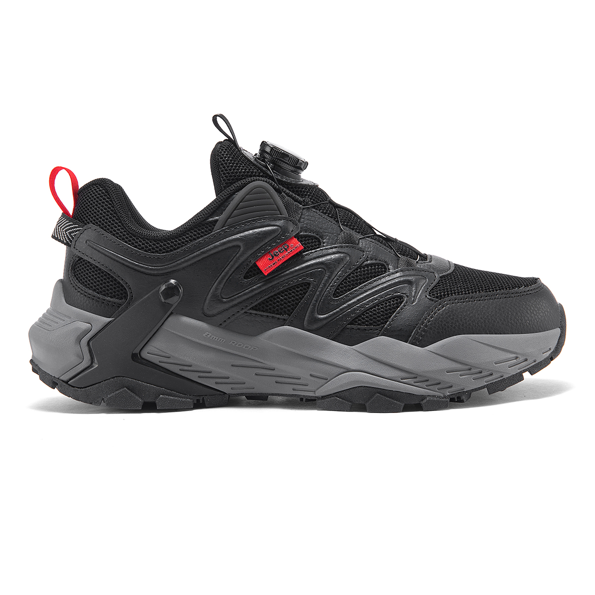 Jeep Retro Sports Low top Hiking Shoes Men’s Black