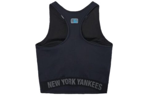 MLB New York Yankees Sleeveless Sports Shirts Women’s Black Racerback