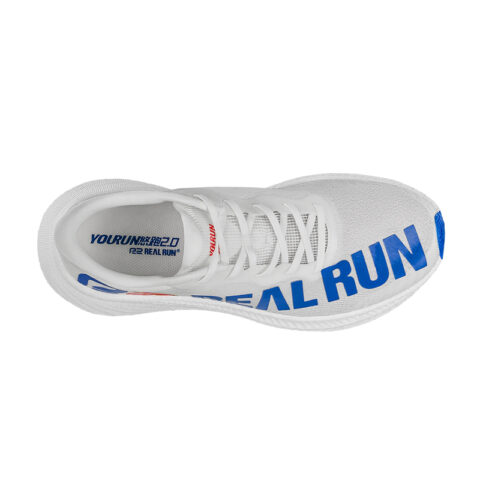 R2 REALRUN Running Shoes Unisex Low Top White