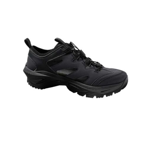 NORTHLAND Vardo Textile, Synthetic Leather Low top Hiking Shoes Men’s Black