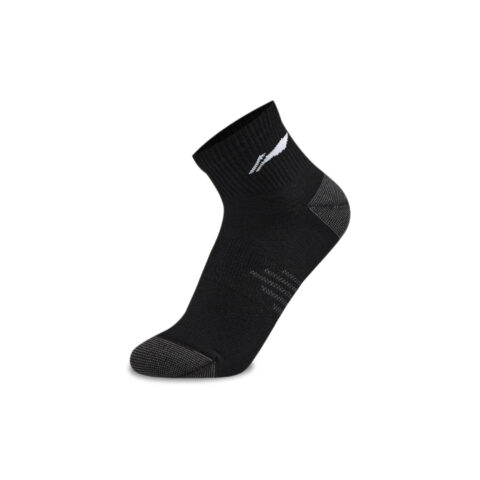 Li Ning Sports Life Collection Ankle Socks Unisex 3 Pack Black