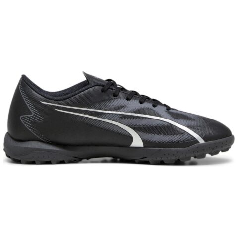 PUMA Ultra Play Comfortable And Lightweight TT Turf Artificial Turf Soccer Shoes Men’s Black White
