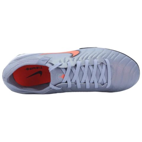 Nike Tiempo Legend 10 Pro Soft And Comfortable Support Balance Soccer Shoes Unisex Gray