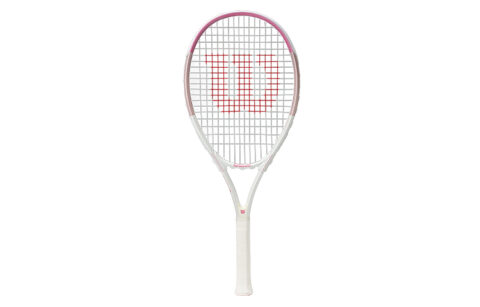 Wilson BURN Collection WRO87910U1 275g Racket Weight 113 Square Inches Head Size Pink White Women's Tennis Rackets
