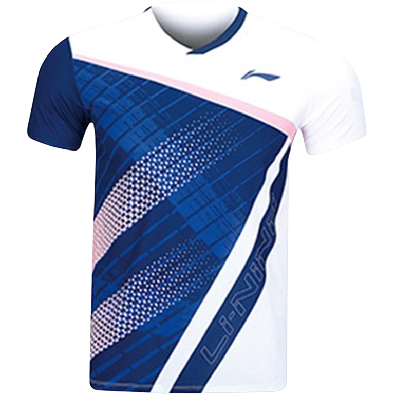 Li Ning Badminton Jerseys Unisex V Neck Moderate