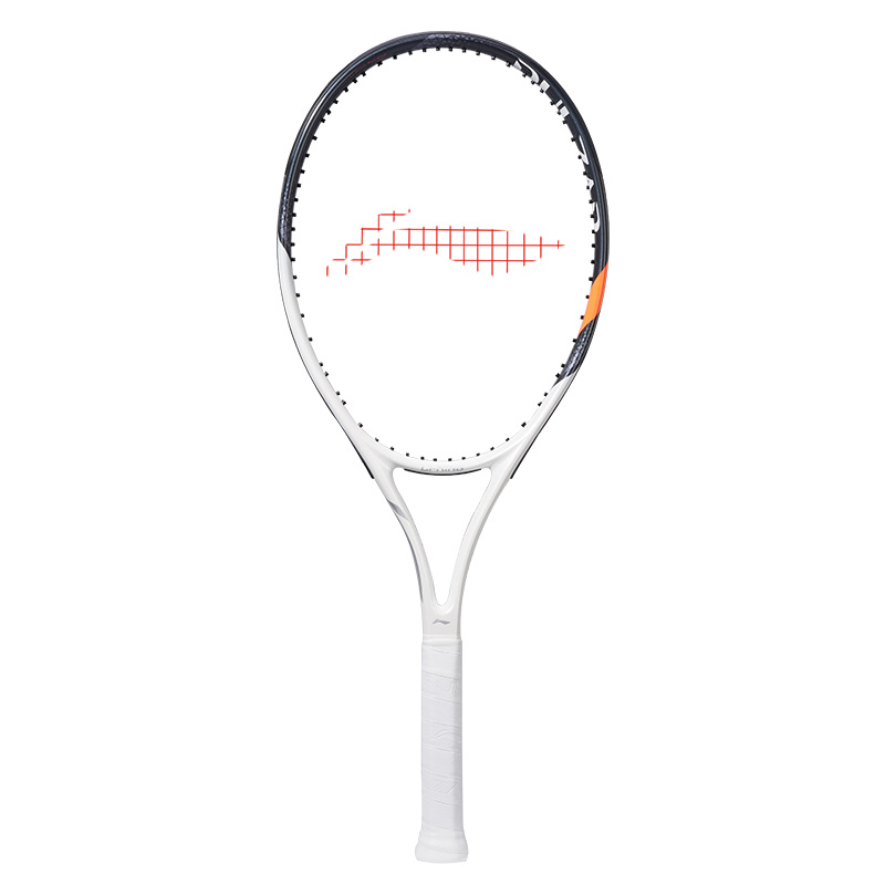 Li Ning 270g Racket Weight 105in² Head Size Pearl White Black Unisex Aluminum Carbon Composite Material Tennis Rackets