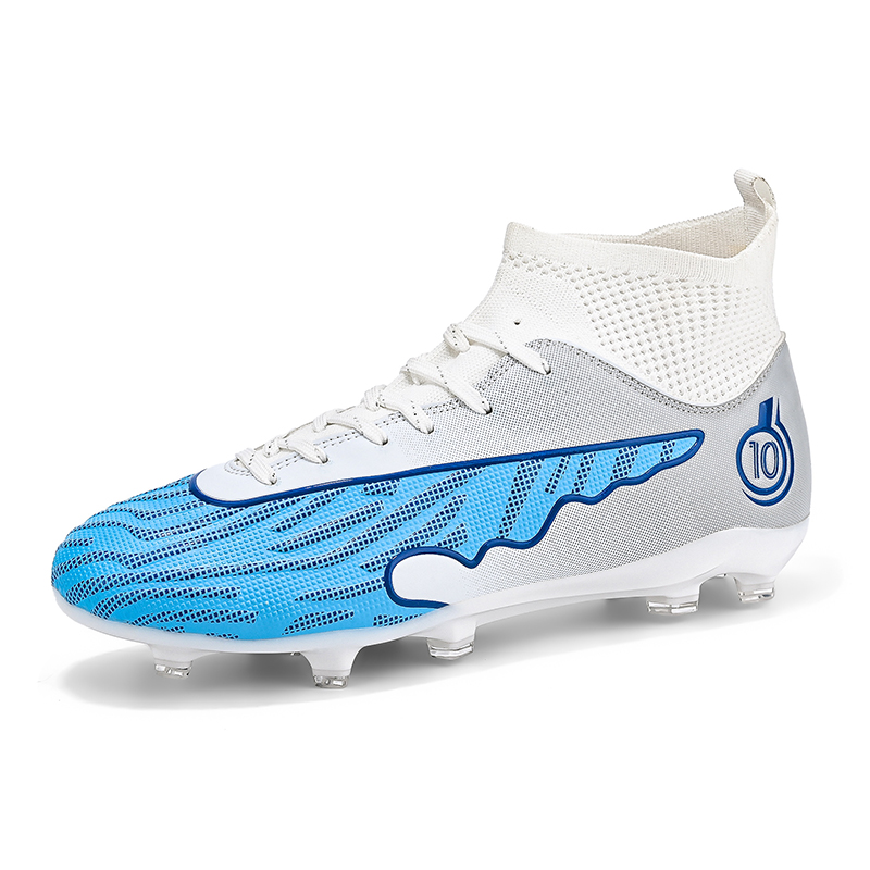 BIANSULONG FG Firm Ground Artificial Turf Synthetic Leather Breathable Support Impact Resistant Soccer Shoes Unisex