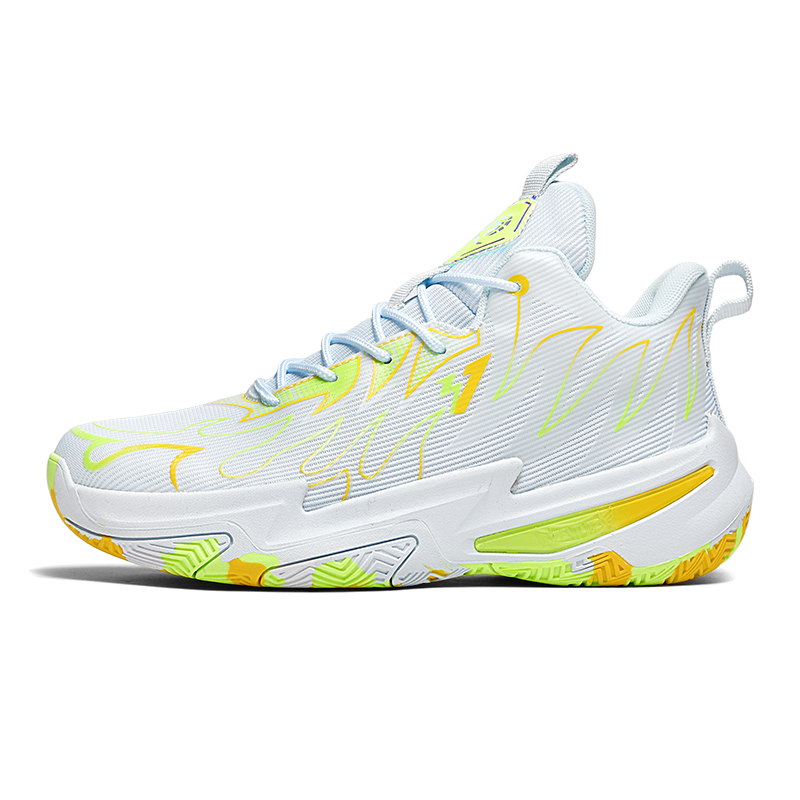 BEAR UNION Fabric Cushioning Abrasion Resistant Breathable Low top Basketball Shoes Unisex