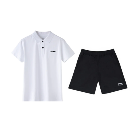 Li Ning Casual Sportswear Unisex White+Black