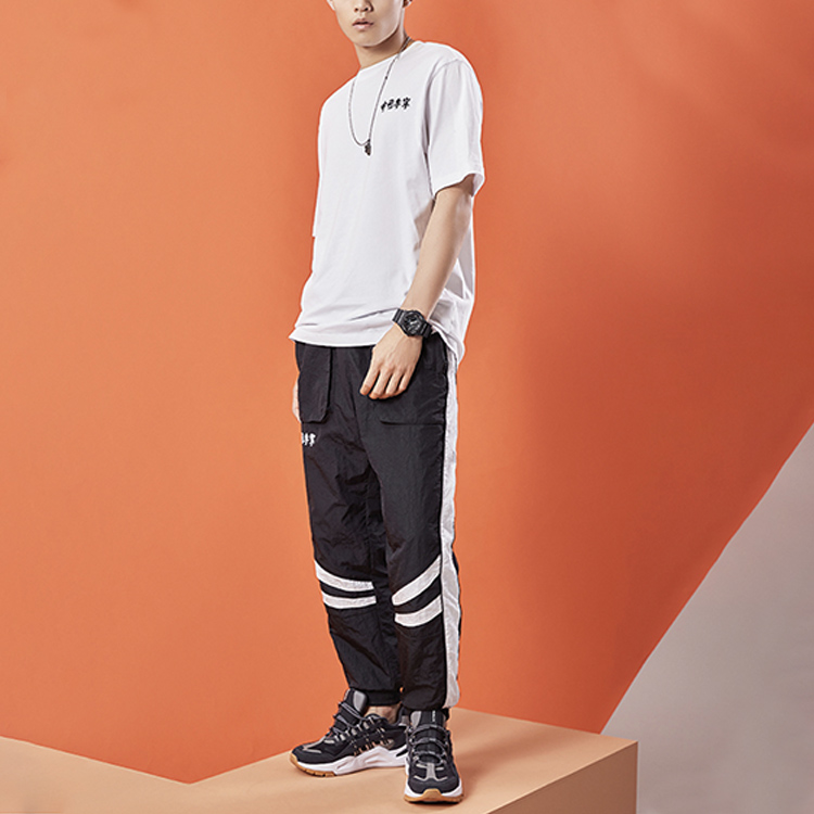 Li Ning Sports Pants Unisex New Standard Black Moderate