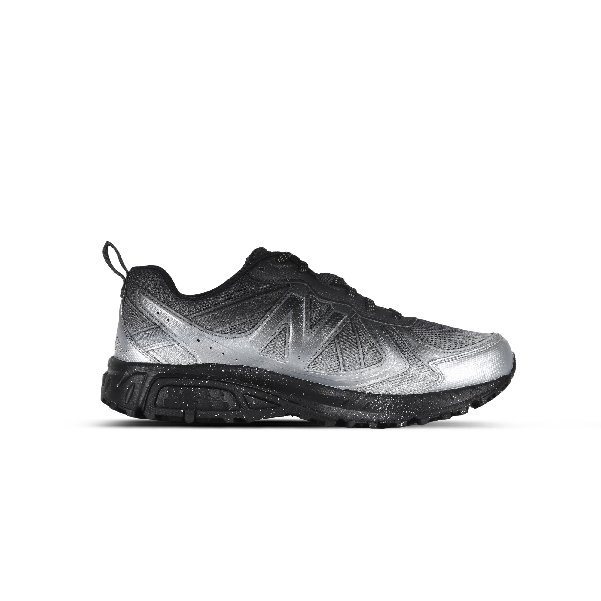 New Balance NB 410 V5 Cushioning, Wear Resistant Low top Running Shoes Unisex Silver Black
