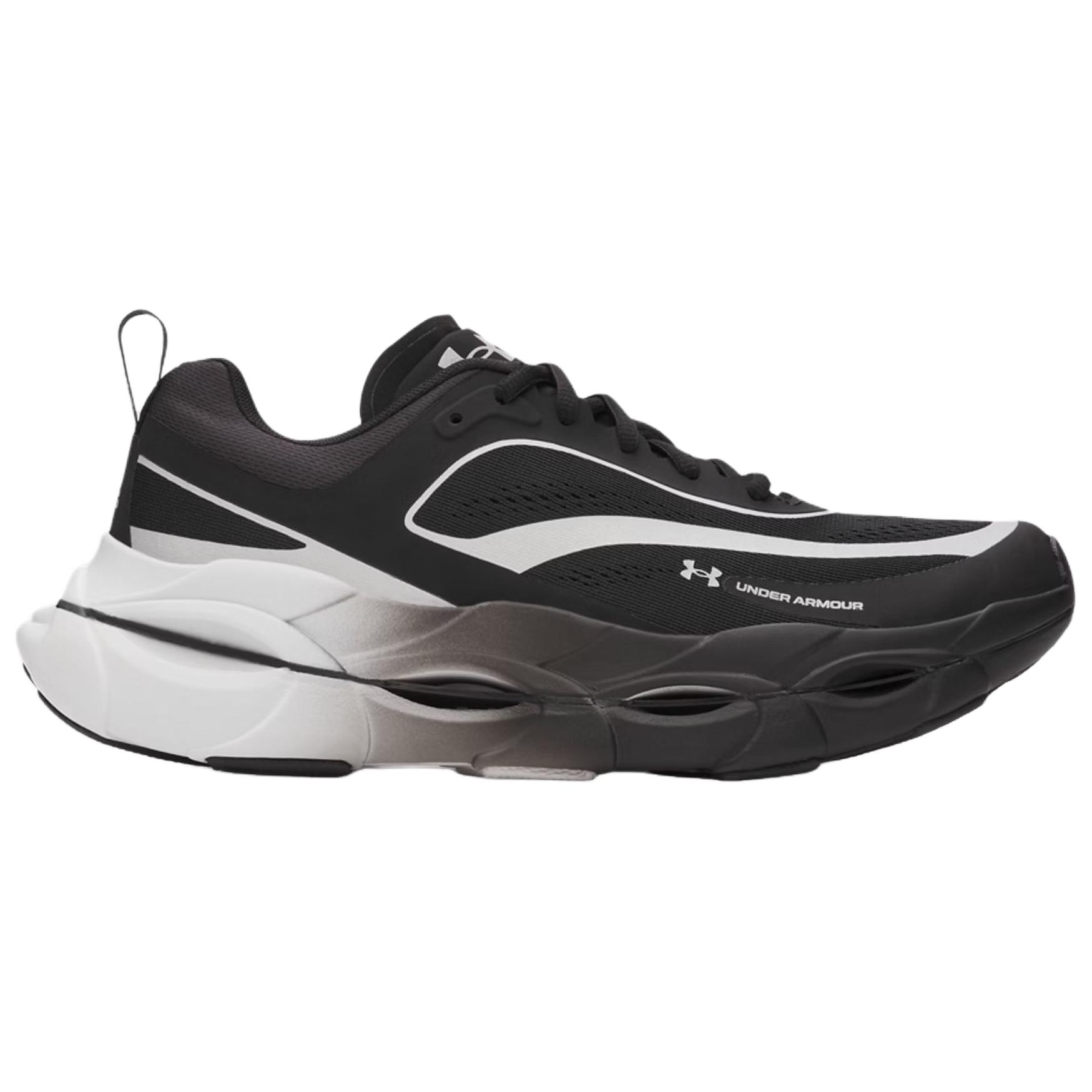 Under Armour Halo Racer Support Rebound Running Shoes Men’s Black White