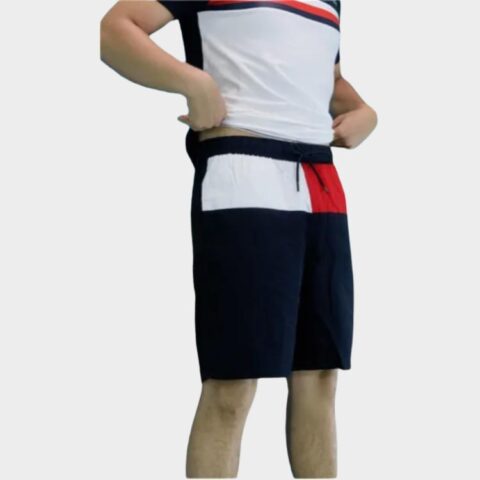 Tommy Hilfiger Beach Shorts Men’s Navy Blue Multicolor