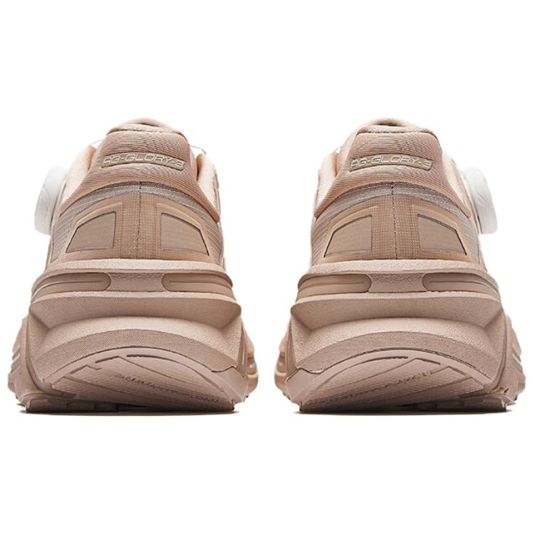 ANTA Champion Honor 3 Running Shoes Women’s Low Top Gray Khaki Color