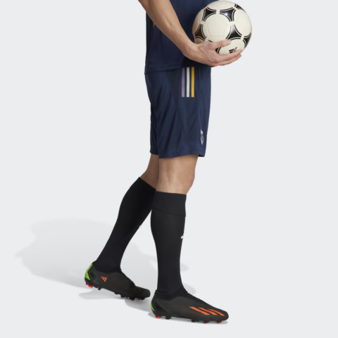 Adidas Real Madrid Soccer Bottoms Men’s Ink Blue Moderate Straight Fit Pants