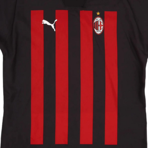PUMA AC MilanULTRAWEAVE Soccer Jersey Men’s Black