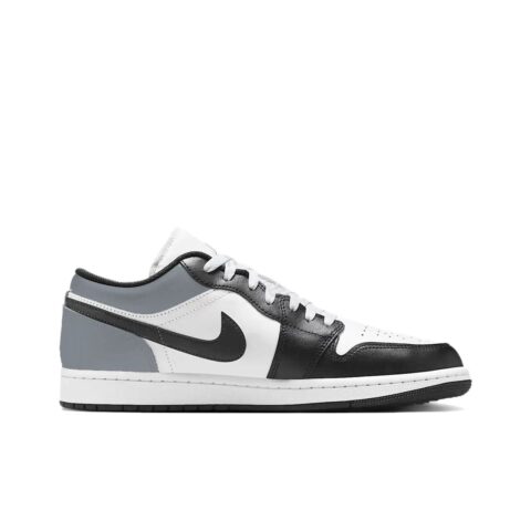 Jordan Air Jordan 1 Shadow Ink Splatter Low top Vintage Basketball Shoes Unisex Black White