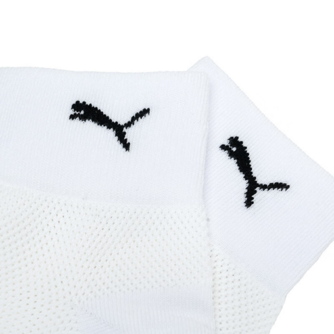 PUMA QUARTER Ankle Socks Unisex 3 Pack White