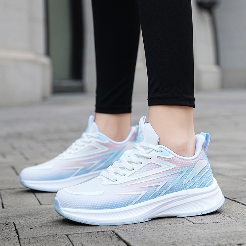 JSWEI Breathable Abrasion Resistant Slip Resistant Low top Running Shoes Women’s