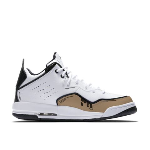 Jordan Courtside 23 Vintage Basketball Shoes Unisex Mid Top Blue