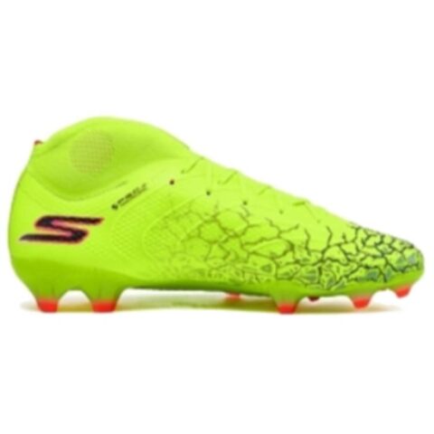 Skechers Artificial Turf Breathable Rebound Breathable And Resilient Soccer Shoes Men’s Yellow Black