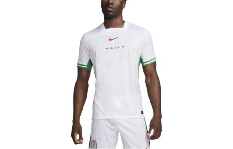 Nike Nigeria 2024 Stadium Home Men's Nike Dri FIT Soccer Replica Jersey
