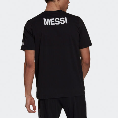 Adidas Messi Soccer Jerseys Men’s Black Moderate Straight Fit