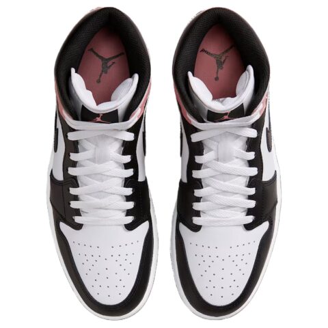 Jordan 1 Mid White Rust Pink Black