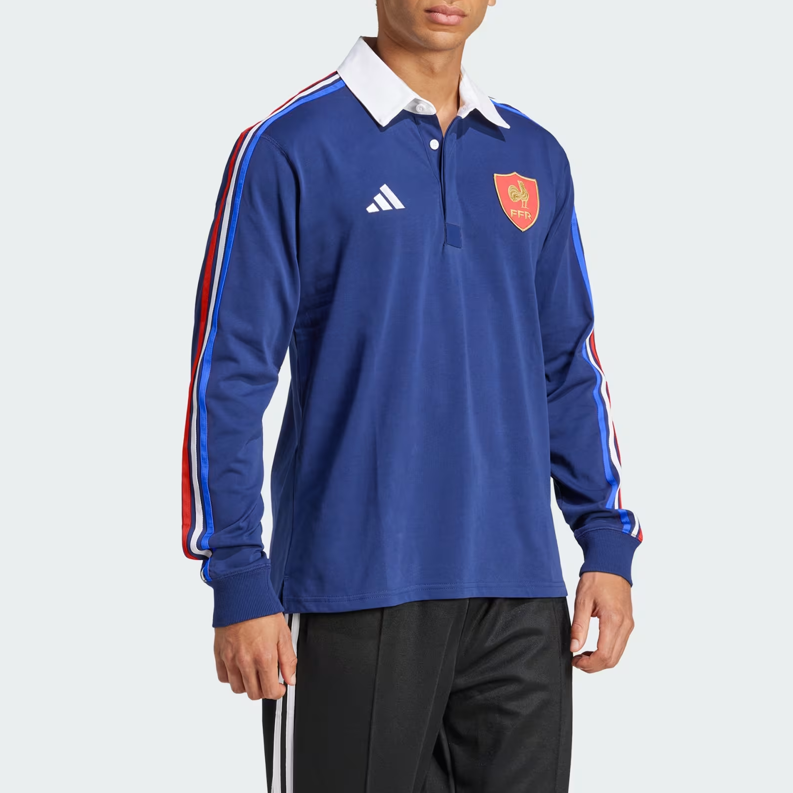 Adidas Free Shipping With AdiClub France Long Sleeve Culture Jersey