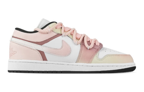 Jordan Air Jordan 1 Sweetheart Love, Heart Box Low top Vintage Basketball Shoes Unisex Pink