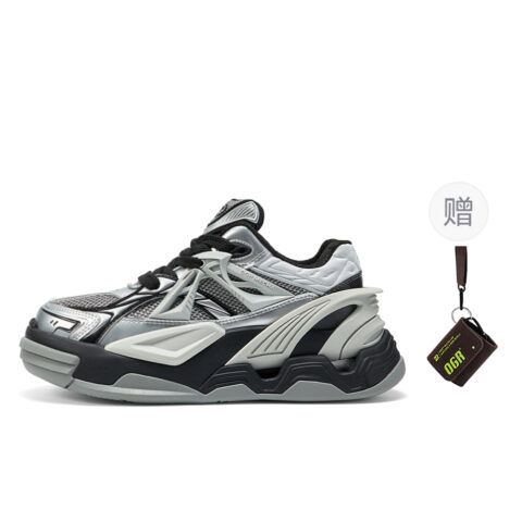 OGR Dream Weaver Dream Maker Low top Vintage Basketball Shoes Unisex Black Gray Silver