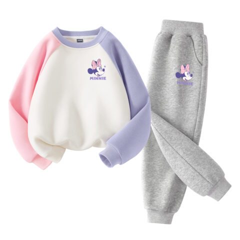 Disney Kids Casual Sportswear Crew Neck Moderate