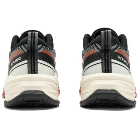 361° Cushioning Abrasion Resistant Cushioning, Wear Resistant Low top Trail Running Shoes Men’s Green Red Black