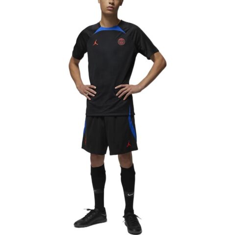 Jordan Nike PSG X Jordan Soccer Jersey Men’s Black