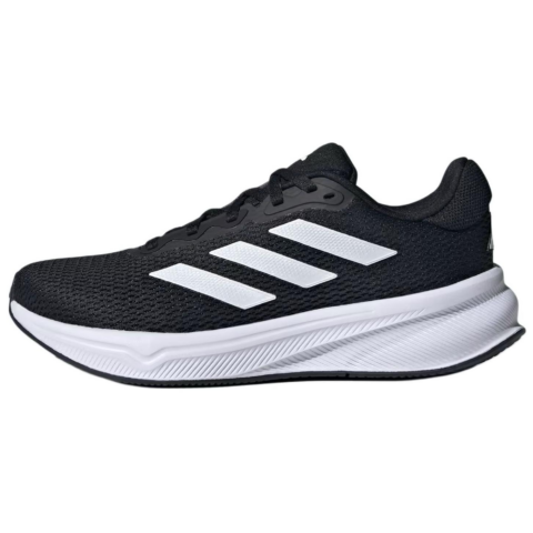 Adidas Response 2.0 Slip Resistant Abrasion Resistant Low top Casual Running Shoes Women's Black