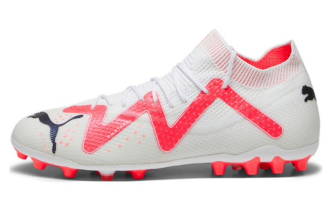 Puma Future Ultimate MG ‘White Black Fire Orchid’