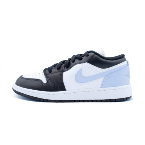 Jordan Air Jordan 1 Romantic Aura Low top Vintage Basketball Shoes Women’s White Blue
