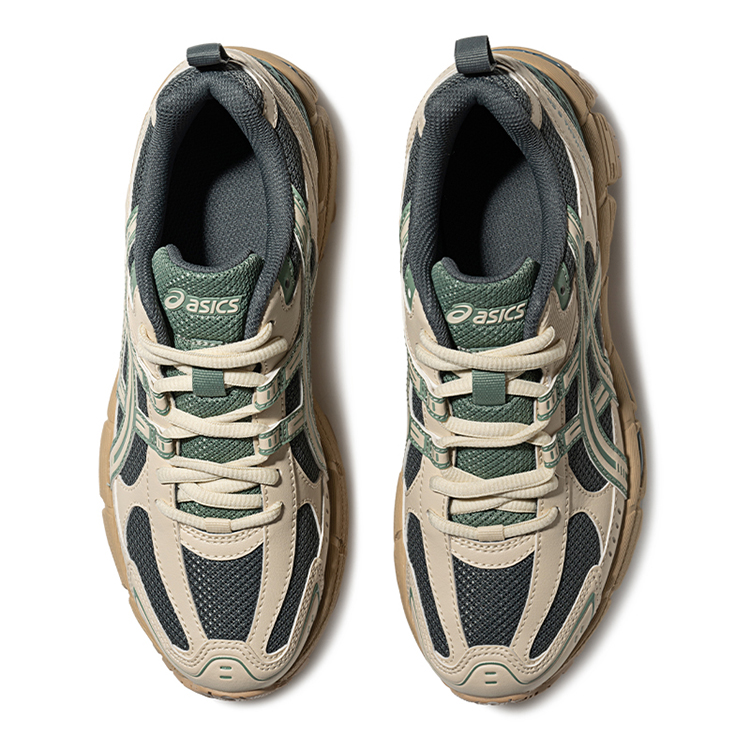 ASICS Gel Kahana 8 Cushioning Breathable Rebound Low top City Commuting Running Shoes Women’s Beige Green