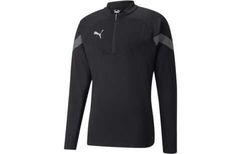 PUMA TEAMFINAL Haut De Foot TeamFINAL Training Quarter Zip Homme Soccer Jersey Men’s Black