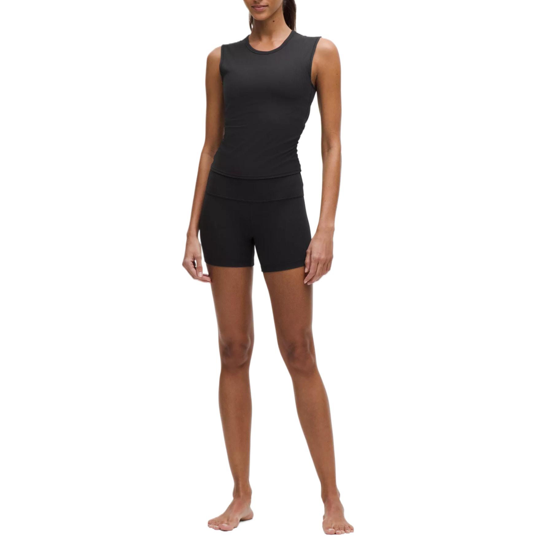 Lululemon Sports Shorts 4′ Women’s Black