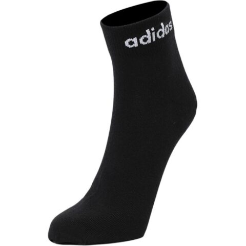 Adidas Neo Ankle Socks Unisex 3 Pack Black Couple’s