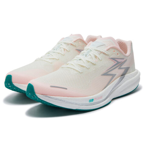 361° Blitz Speed 4 Pro Mesh Low top Fiberglass Plate Casual Training Running Shoes Unisex White Pink